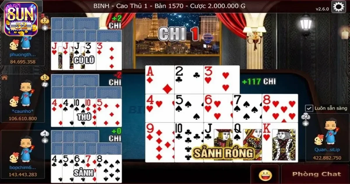 C&aacute;c qu&acirc;n b&agrave;i v&agrave; c&aacute;ch sắp xếp trong mậu binh