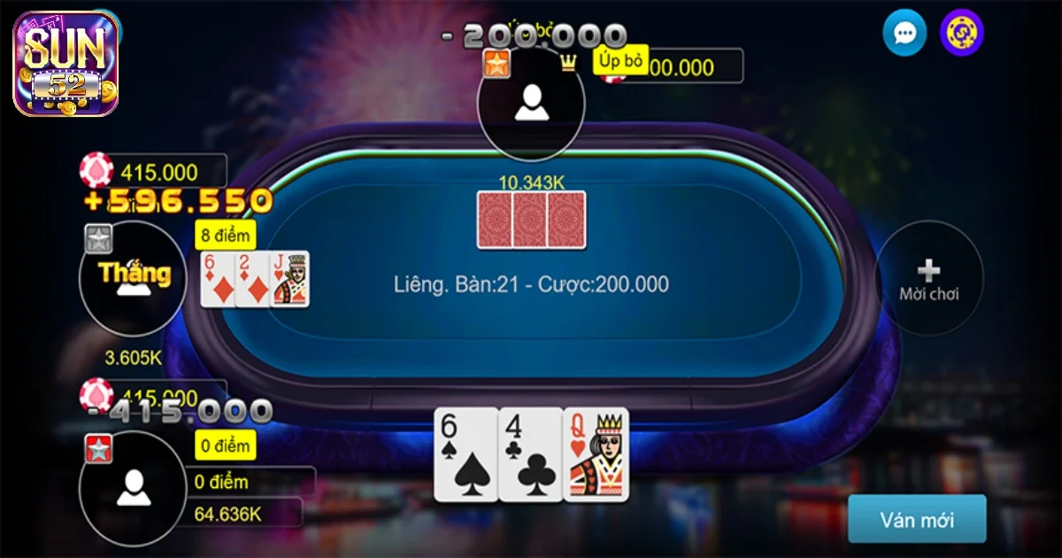 Quy tắc chơi game b&agrave;i Li&ecirc;ng Sun52 cơ bản nhất