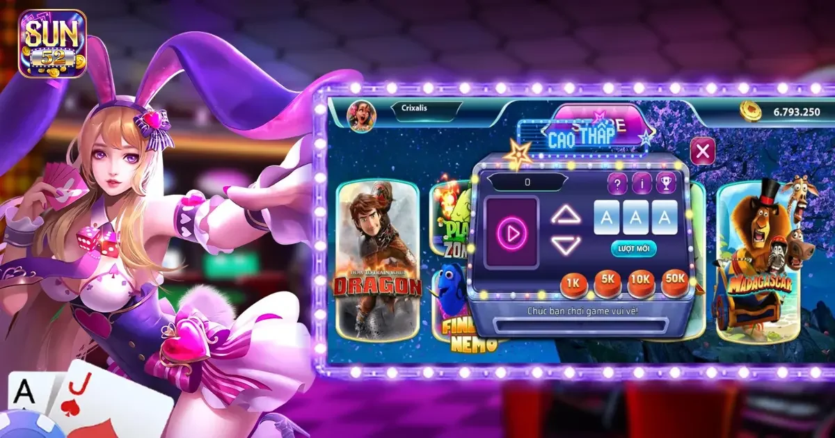 C&aacute;c t&iacute;nh năng nổi bật của game b&agrave;i SUN52