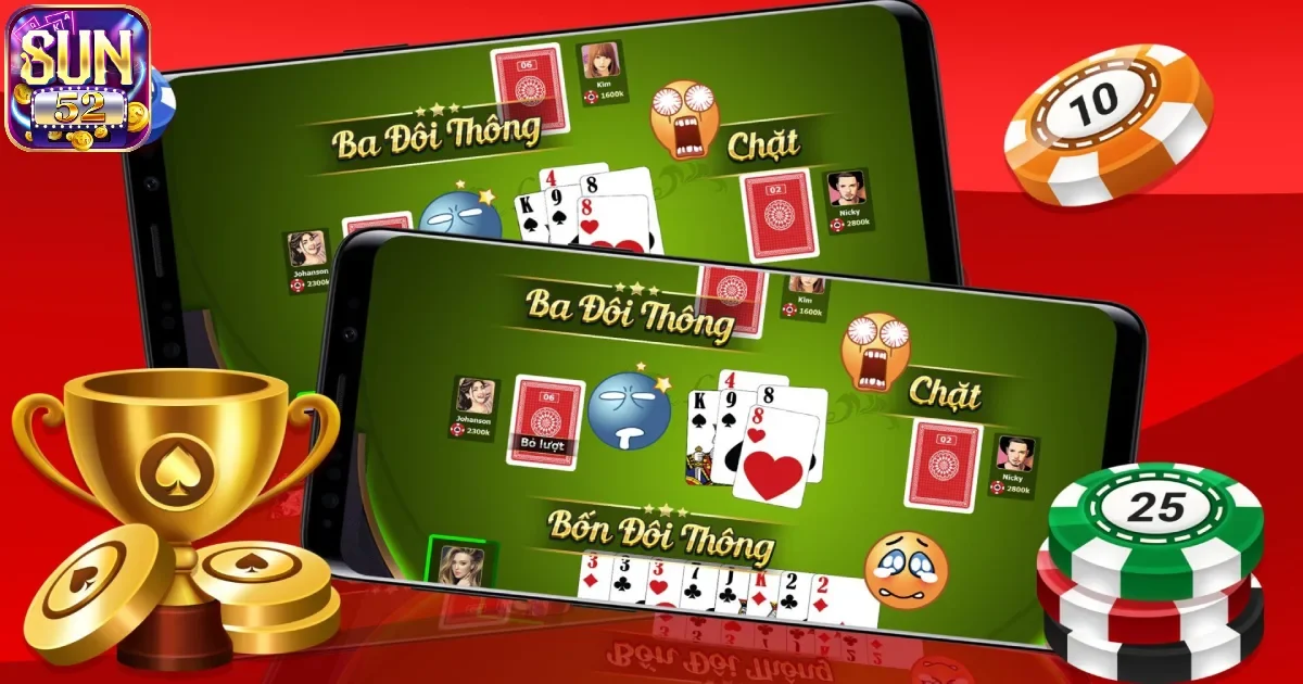 Game b&agrave;i Tiến L&ecirc;n Sun52 c&oacute; g&igrave; nổi bật?