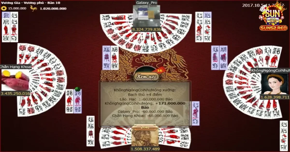 Những lưu &yacute; quan trọng trong c&aacute;ch chơi b&agrave;i chắn tr&ecirc;n Sun52