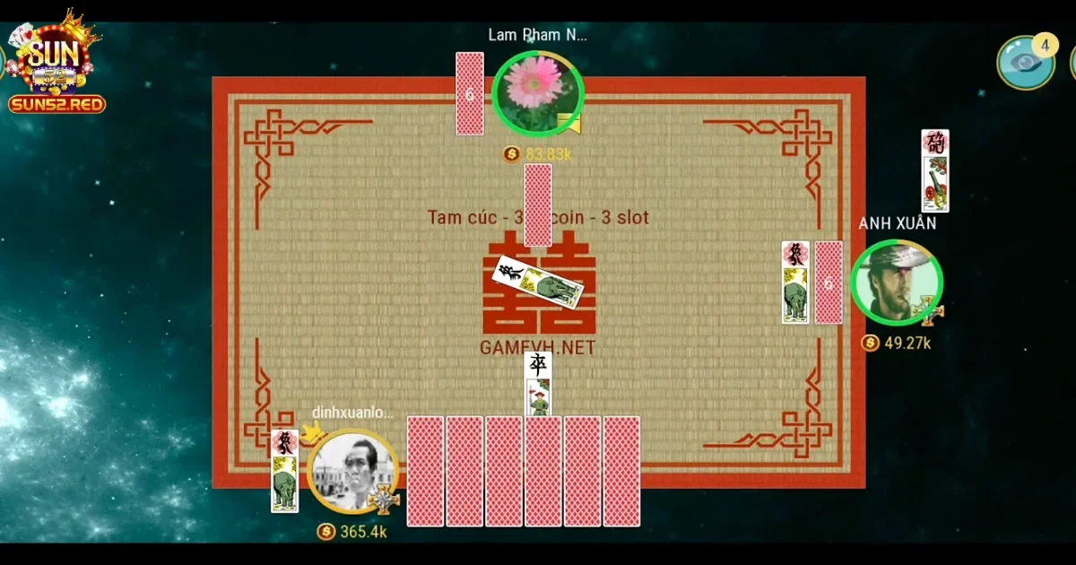 C&aacute;ch t&iacute;nh điểm khi chơi b&agrave;i tam c&uacute;c tr&ecirc;n Sun52