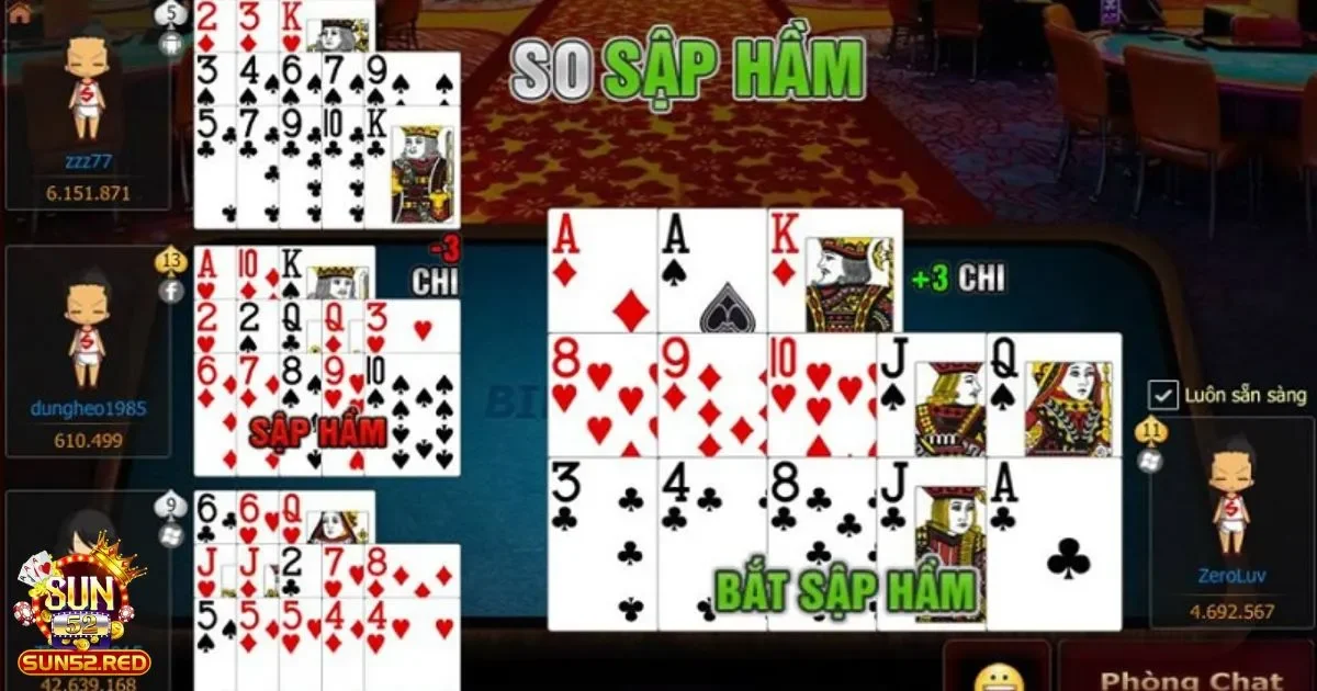 C&aacute;ch Xếp B&agrave;i Mậu Binh Chuẩn X&aacute;c: Ph&acirc;n T&iacute;ch Sức Mạnh Của C&aacute;c L&aacute; B&agrave;i