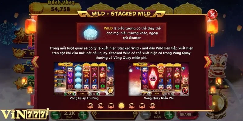 Wild và Scatter đem đến hàng loạt phần quà khủng